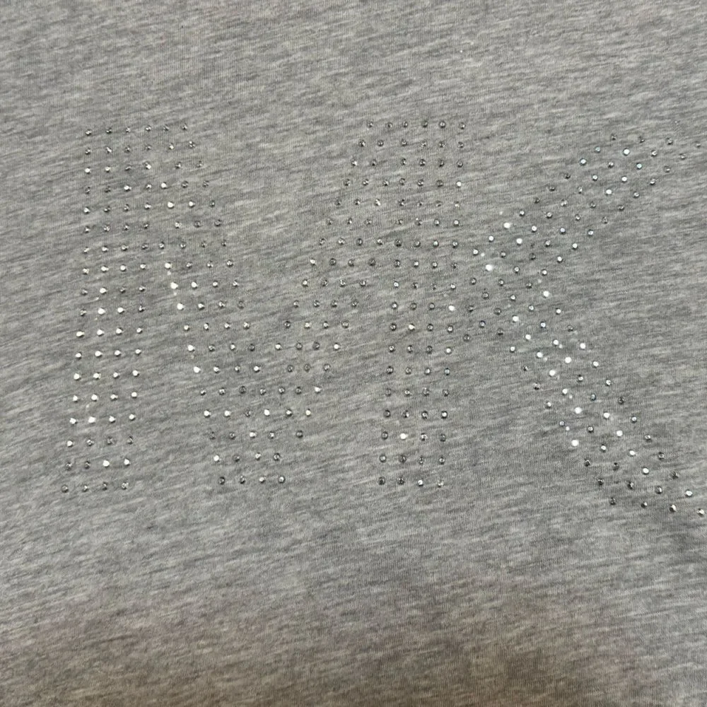 NWOT NEW MICHAEL KORS Woman’s Long Sleeve Tshirt Top Gray sz M